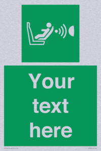 Custom safe condition child seat presence orientation detection system